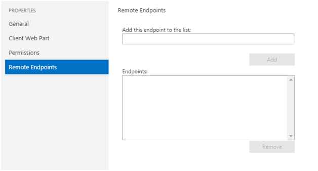 Remote Endpoints